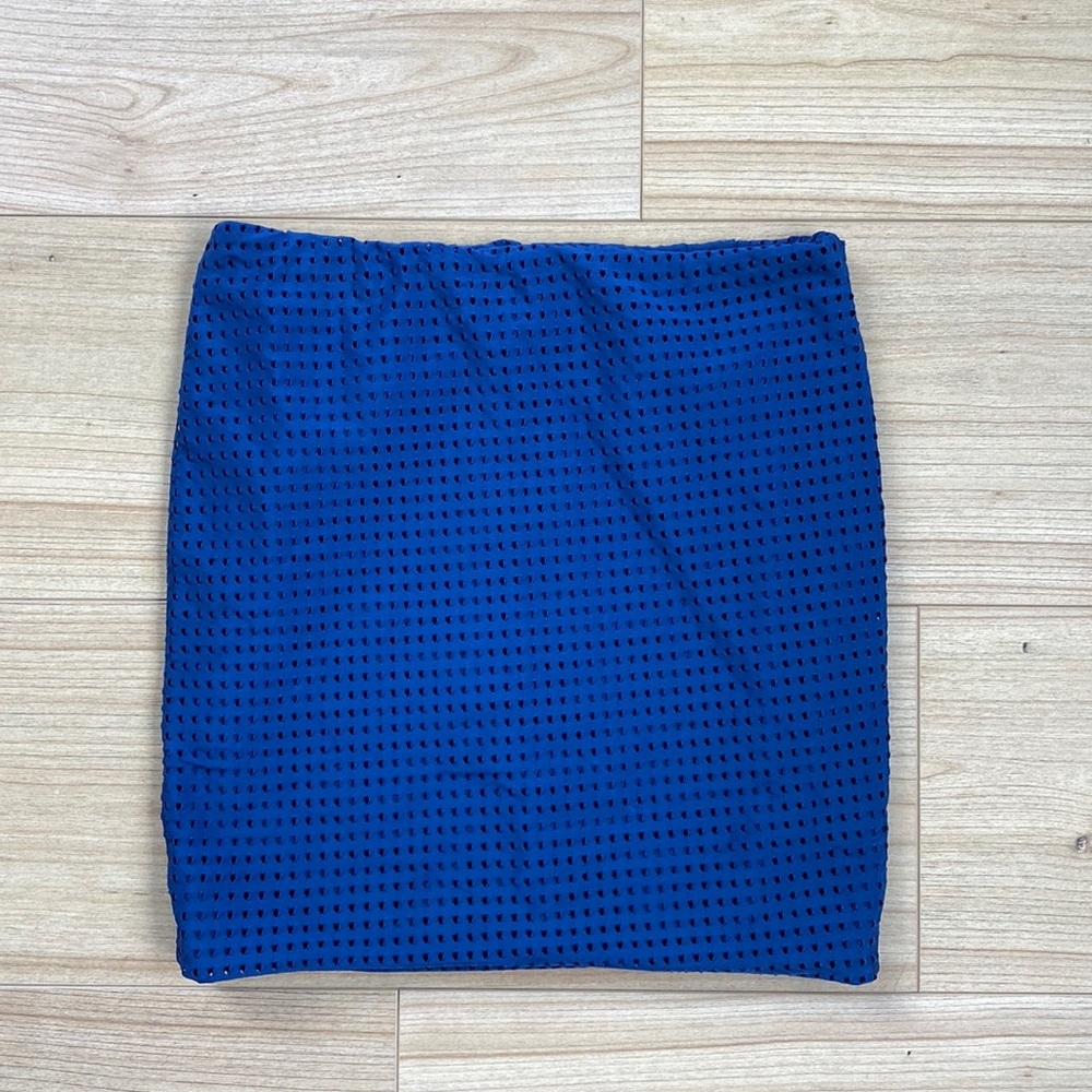 Acacia Paia skirt blue mesh, size S